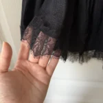 Thumbnail for Robe The Kooples noir taille 1 - S à volants et dentelles