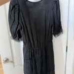 Thumbnail for Robe The Kooples noir taille 1 - S à volants et dentelles