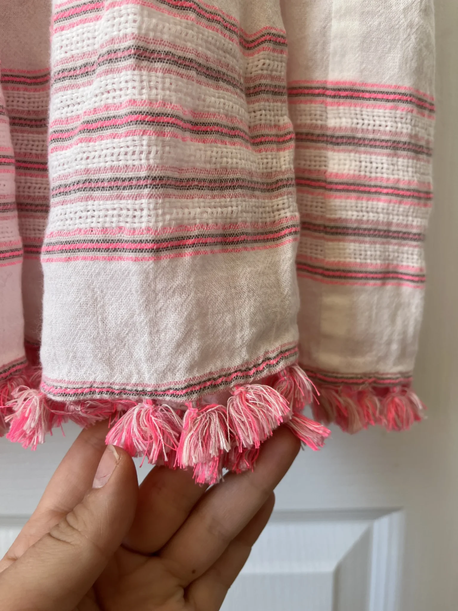 Image for Robe Zimmermann taille 1 soit un M rose et blanche