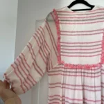 Thumbnail for Robe Zimmermann taille 1 soit un M rose et blanche