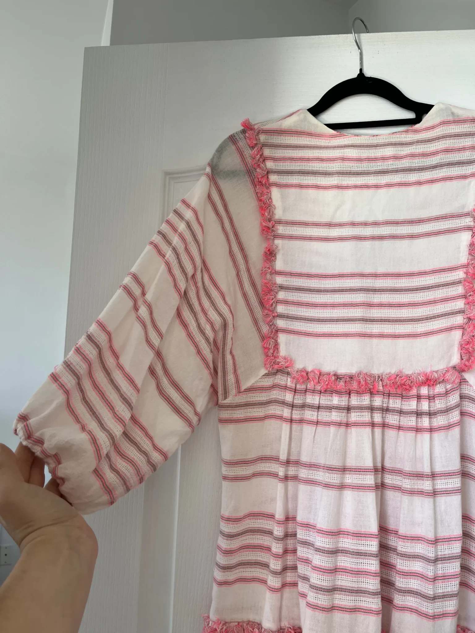 Image for Robe Zimmermann taille 1 soit un M rose et blanche