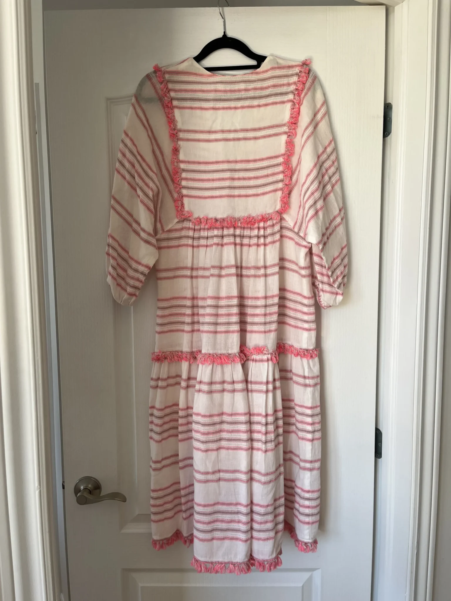 Image for Robe Zimmermann taille 1 soit un M rose et blanche