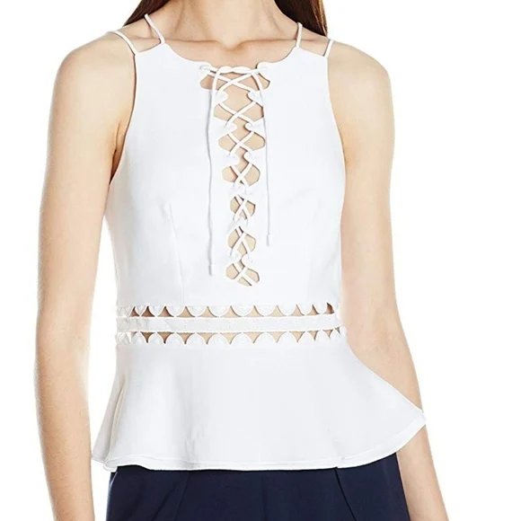 Image for Top Jonathan Simkhai taille 6 blanc
