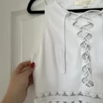 Thumbnail for Top Jonathan Simkhai taille 6 blanc