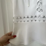 Thumbnail for Top Jonathan Simkhai taille 6 blanc