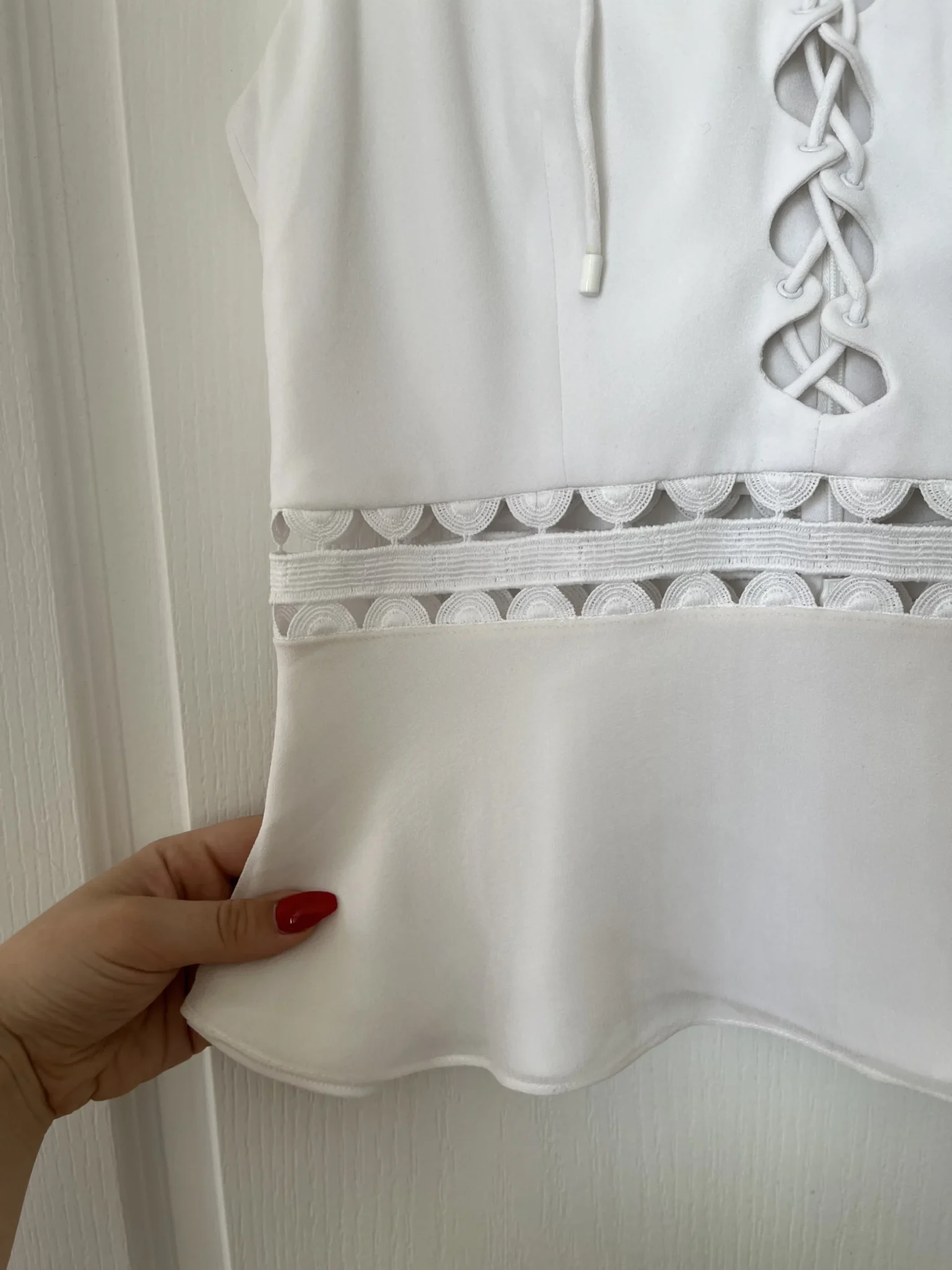 Image for Top Jonathan Simkhai taille 6 blanc