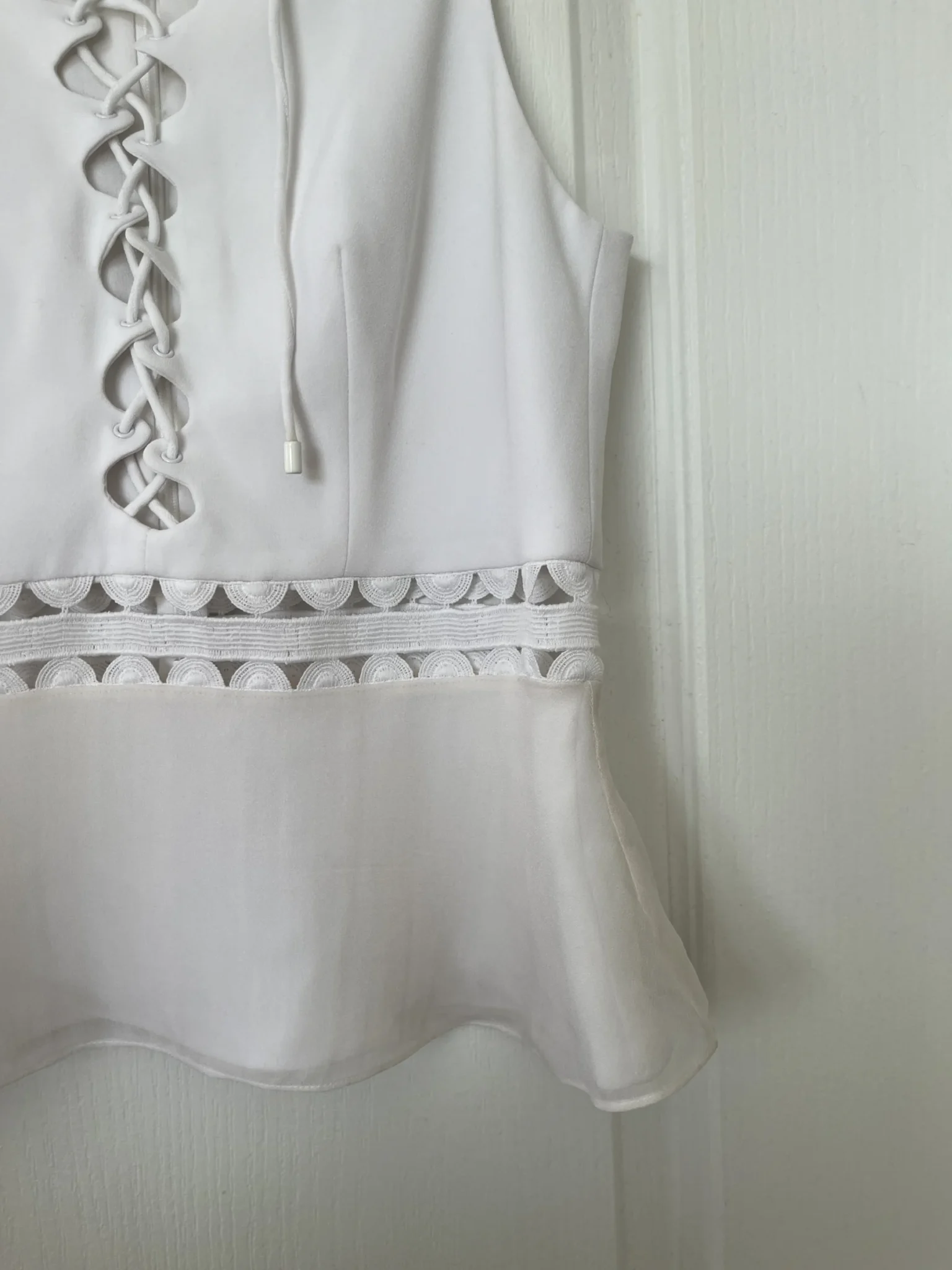 Image for Top Jonathan Simkhai taille 6 blanc