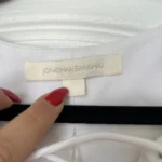 Thumbnail for Top Jonathan Simkhai taille 6 blanc