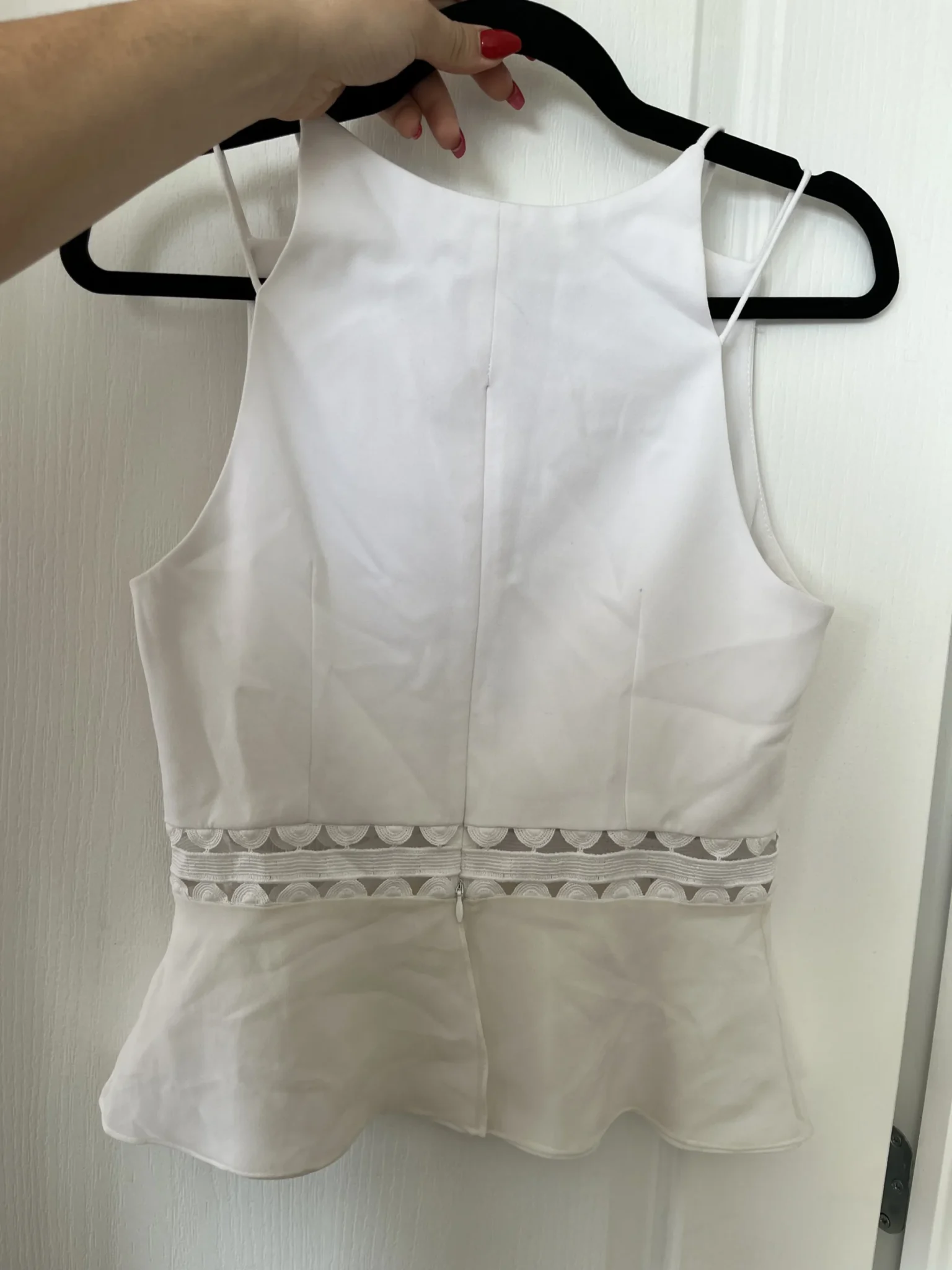 Image for Top Jonathan Simkhai taille 6 blanc