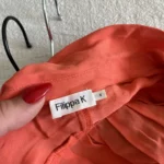 Thumbnail for Blouse Filipa Ka taille S 100% soie corail rose