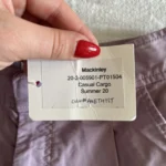 Thumbnail for Pantalon cargo Joie neuf taille 4 de couleur violet