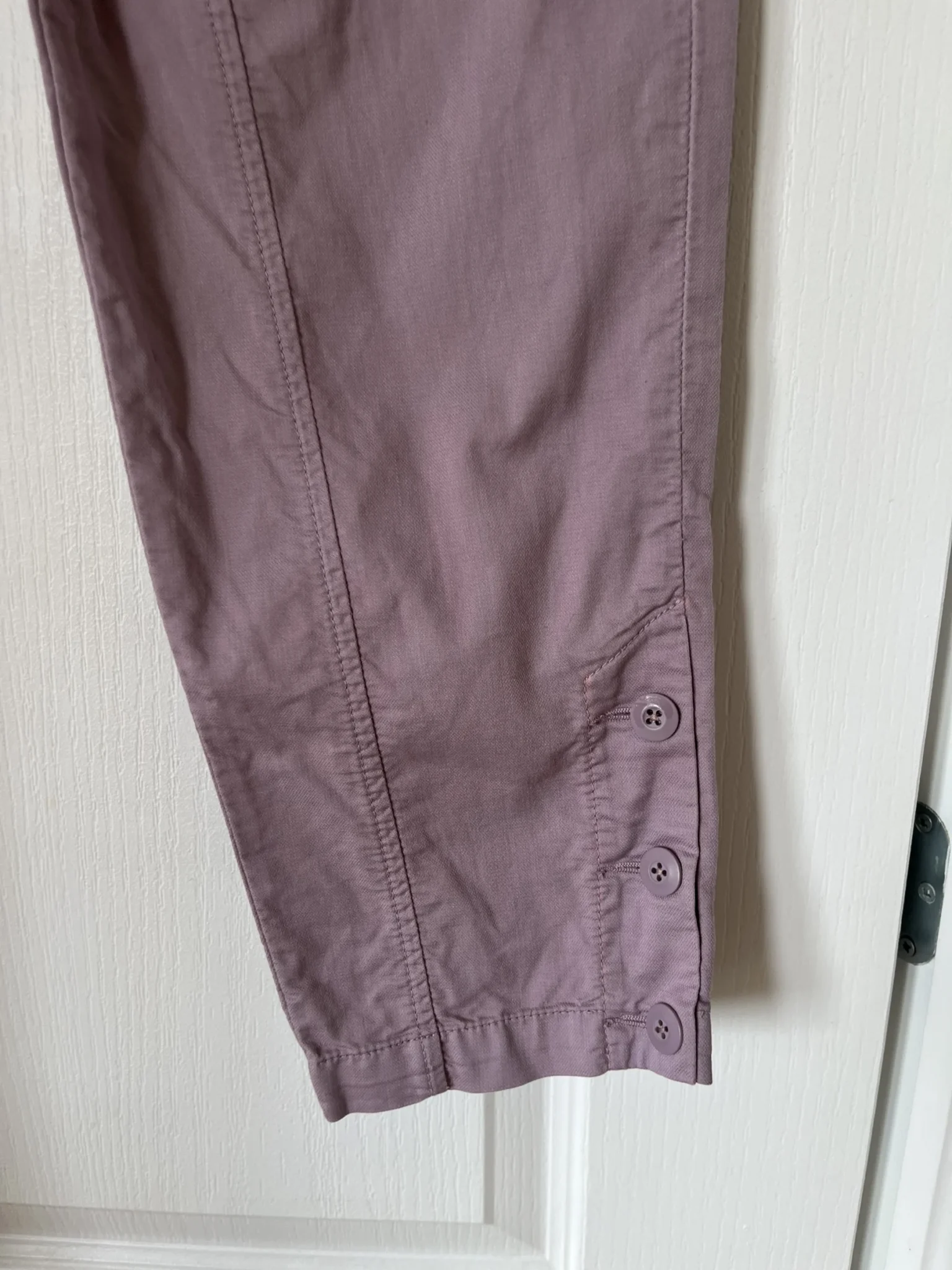 Image for Pantalon cargo Joie neuf taille 4 de couleur violet
