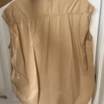 Thumbnail for Chemise Essentiel Antwerp taille S oversize marron beige