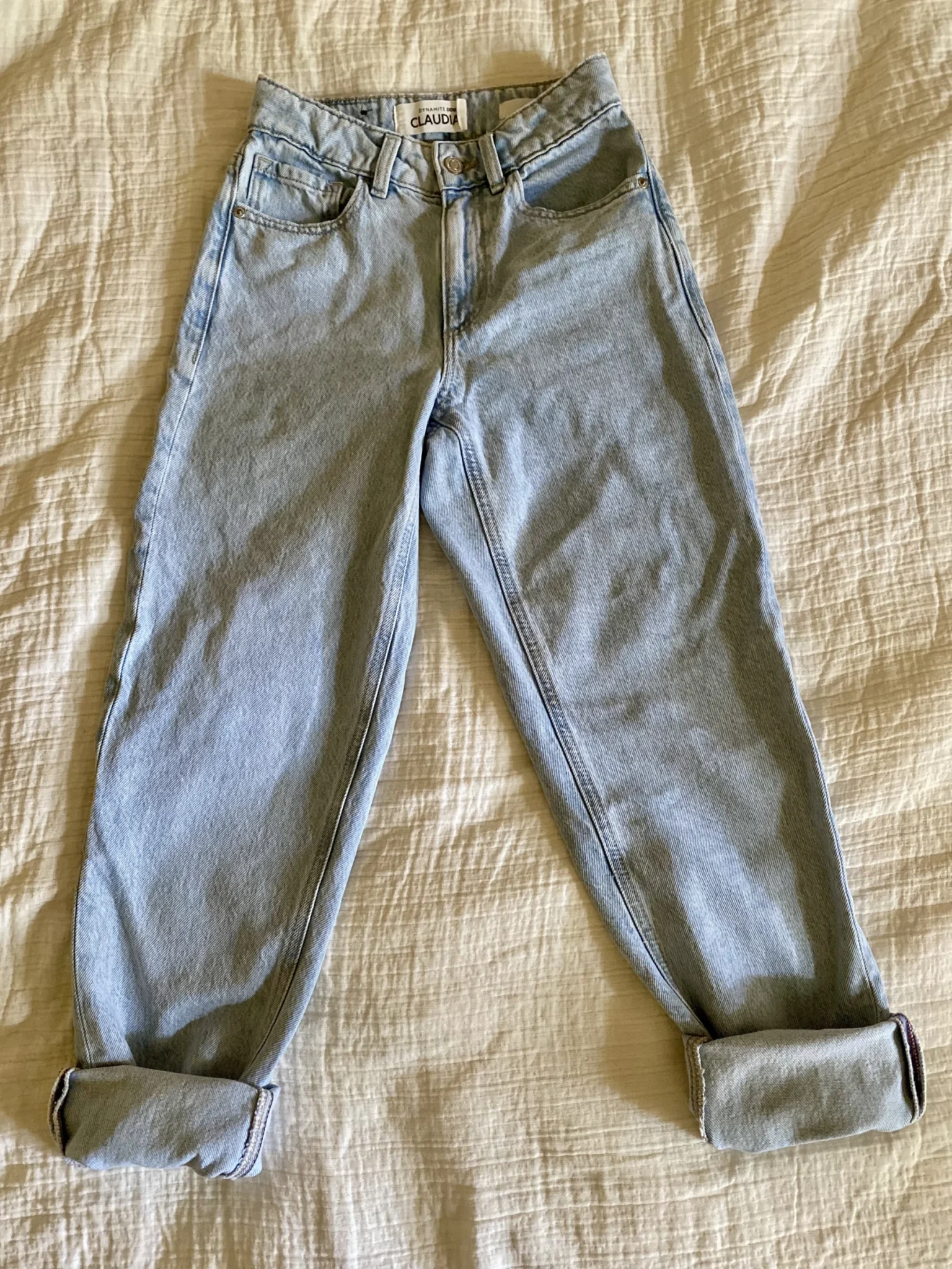 Image for Jeans clair Dynamite coupe « Mom »