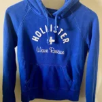 Featured thumbnail for Coton ouaté à capuchon bleu Hollister