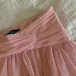 Thumbnail for Jupe longue en tulle rose Little Mistress