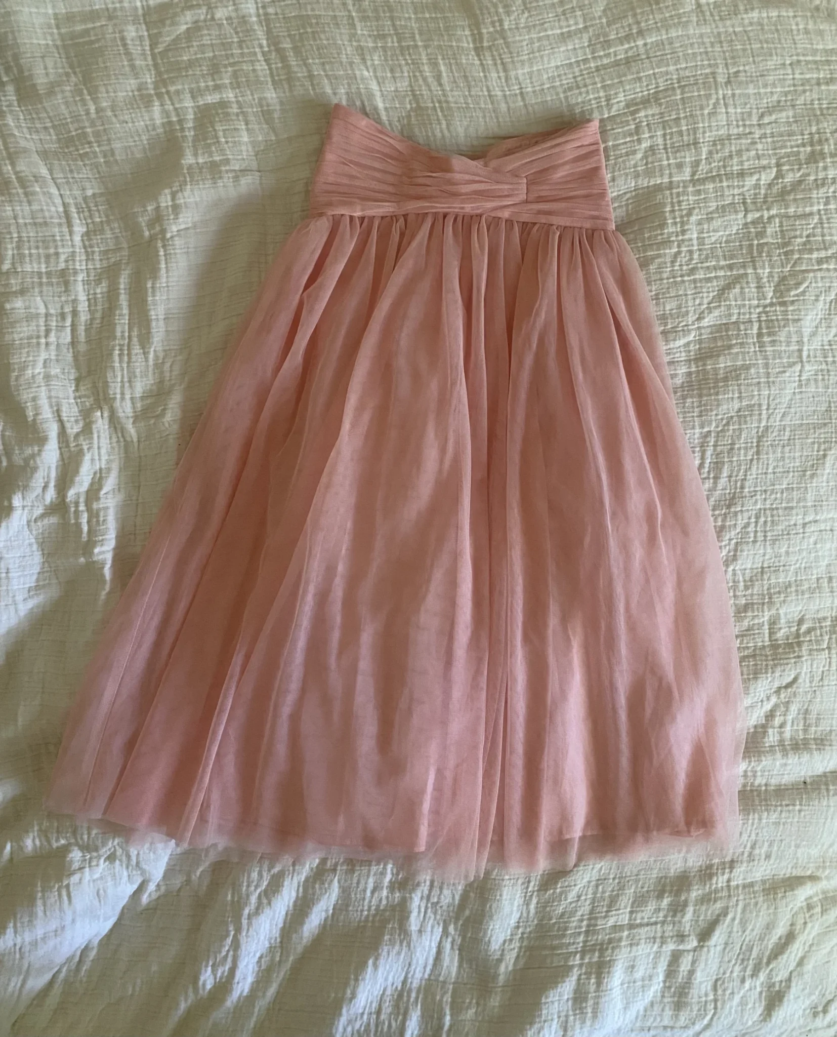 Image for Jupe longue en tulle rose Little Mistress