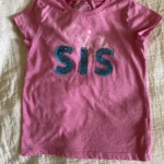Featured thumbnail for T-shirt rose « Big Sis » (Carter’s Oshkosh)