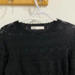 Thumbnail for Chandail tricot manches bouffantes