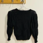 Thumbnail for Chandail tricot manches bouffantes