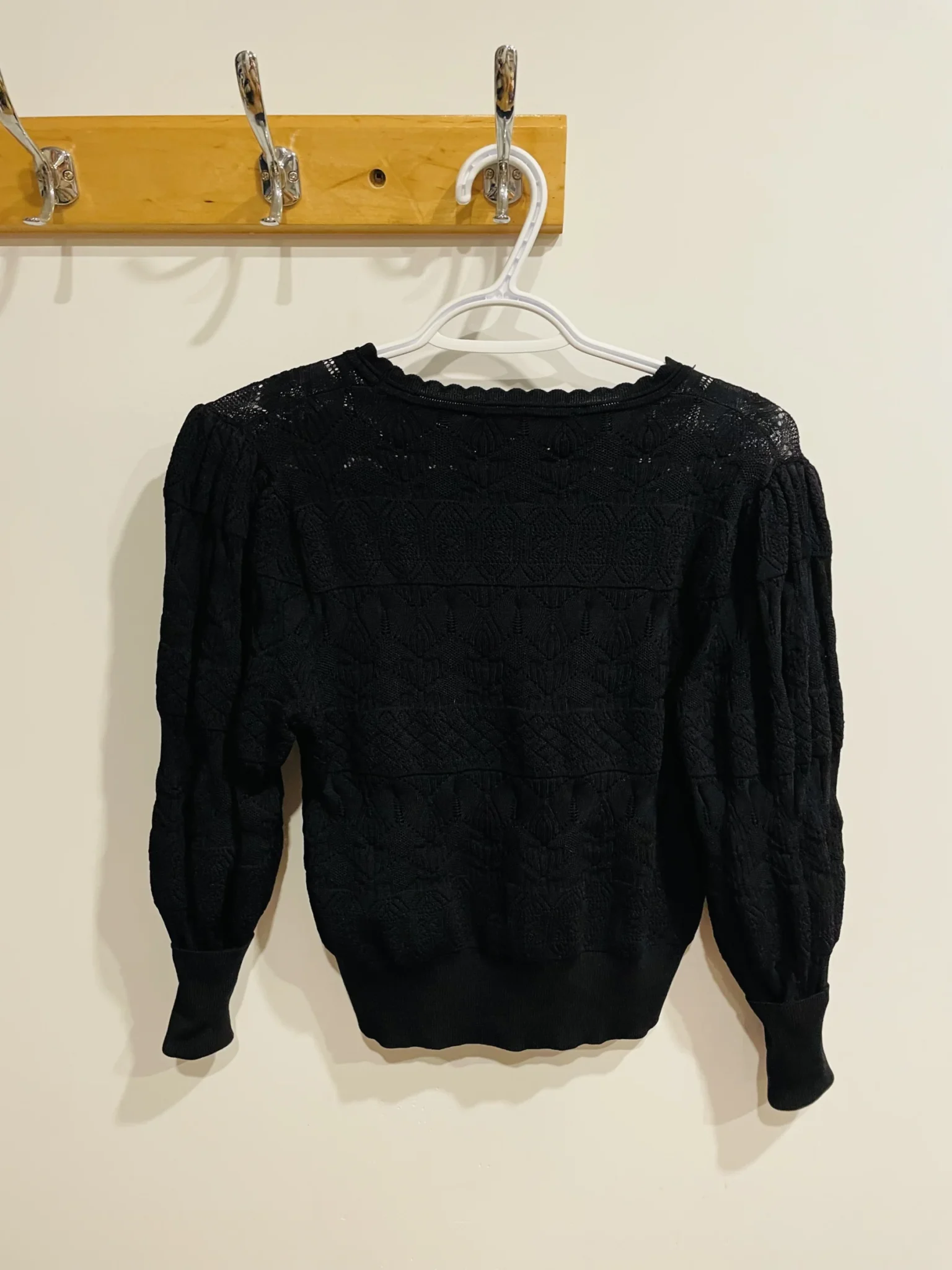 Image for Chandail tricot manches bouffantes