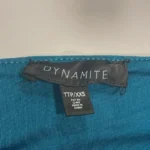 Thumbnail for Haut Camisole Bustier Bleu Vert Dynamite Blue Green Cami Corset Crop Top