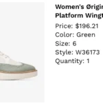 Thumbnail for Cole Haan OriginalGrand Platform Wingtip Oxfords 6