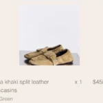 Thumbnail for Balzac Paris Alixia Leather Moccasins, size 37