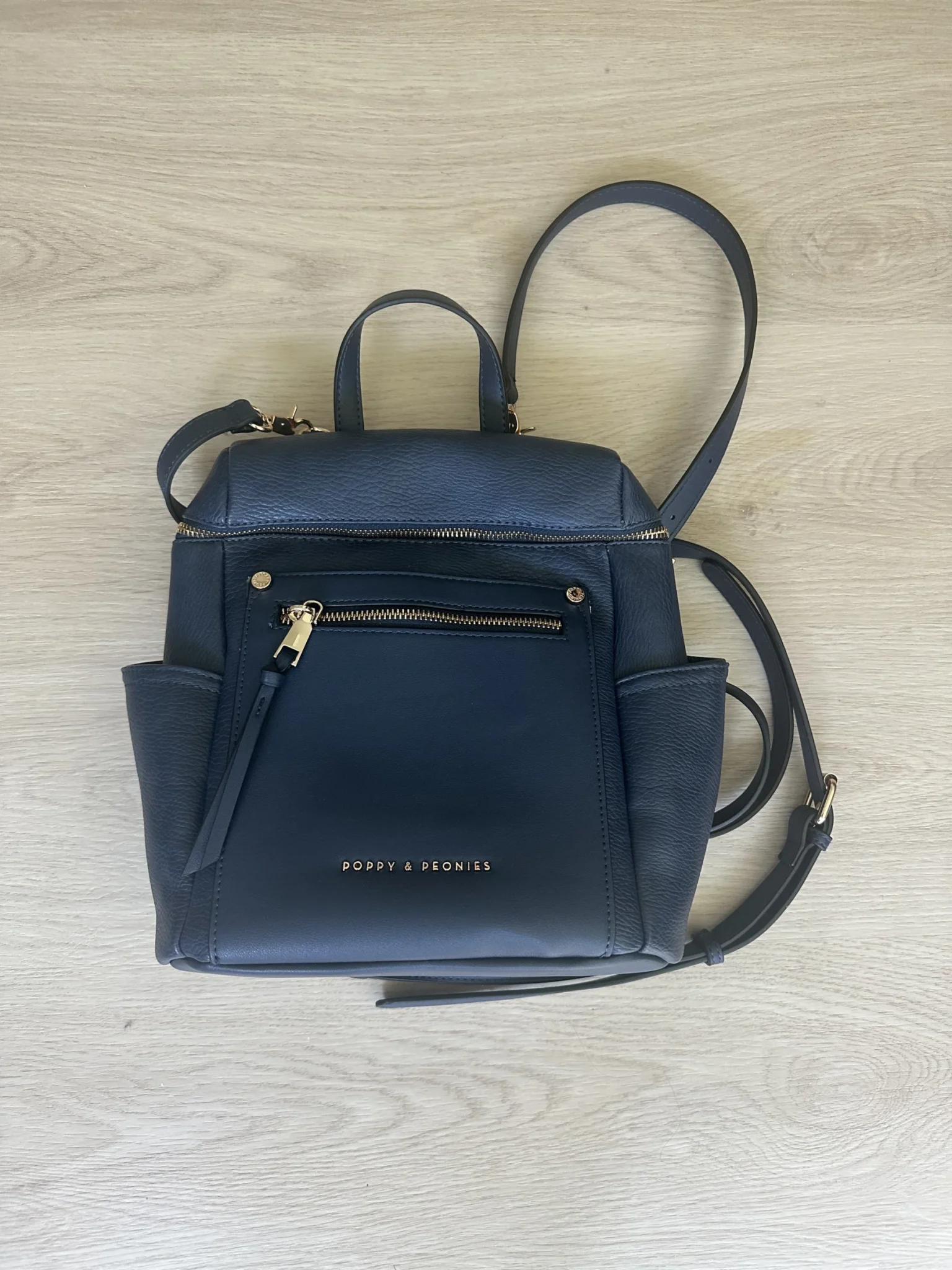 Featured image for Poppy & Peonies Mini Commuter Backpack