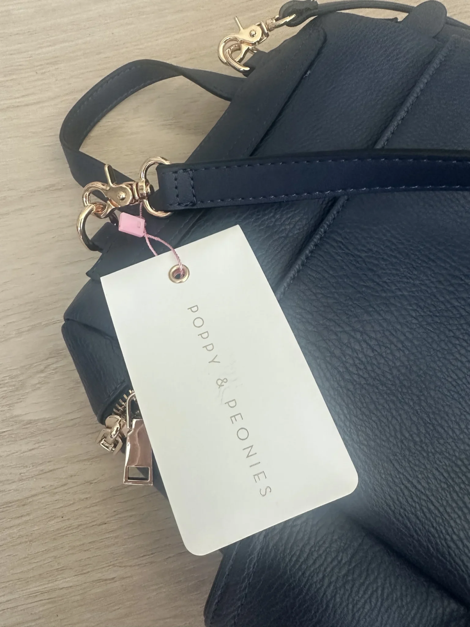 Image for Poppy & Peonies Mini Commuter Backpack