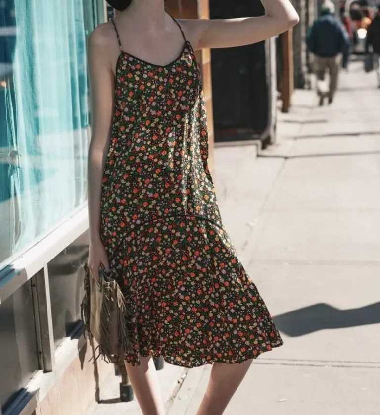 Featured image for Ganni silk dress