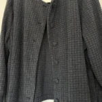 Thumbnail for Cardigan bleu gris
