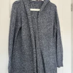 Thumbnail for Long cardigan à capuchon Twik