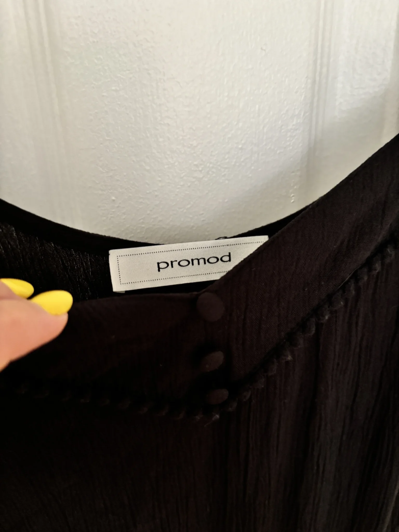 Image for Robe longue noire PROMOD