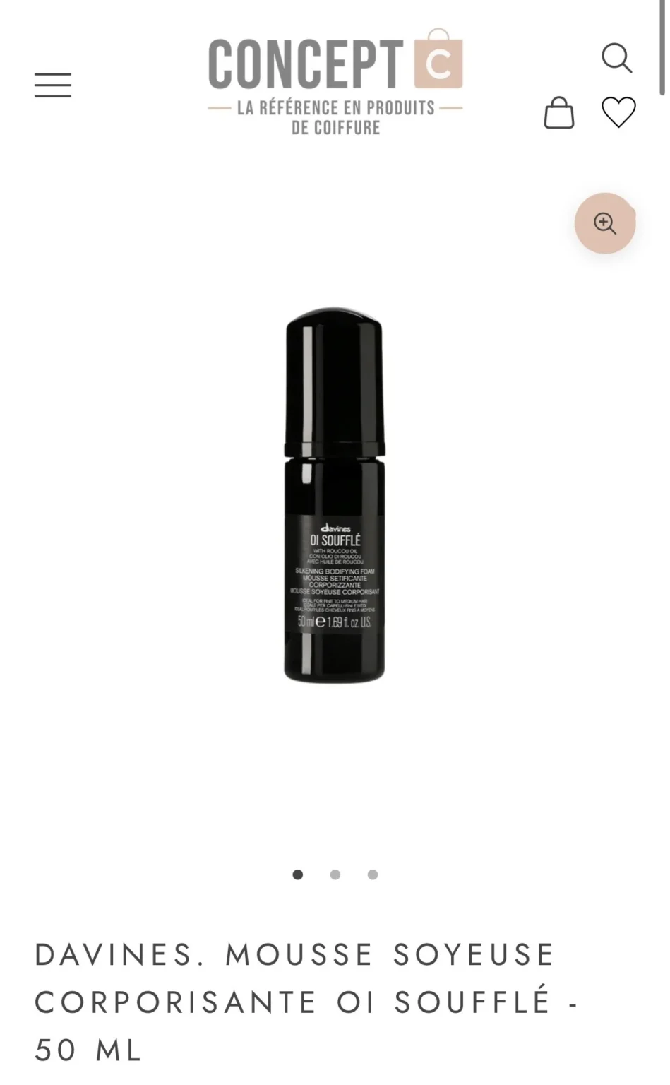 Image for Mousse volumisante Davines