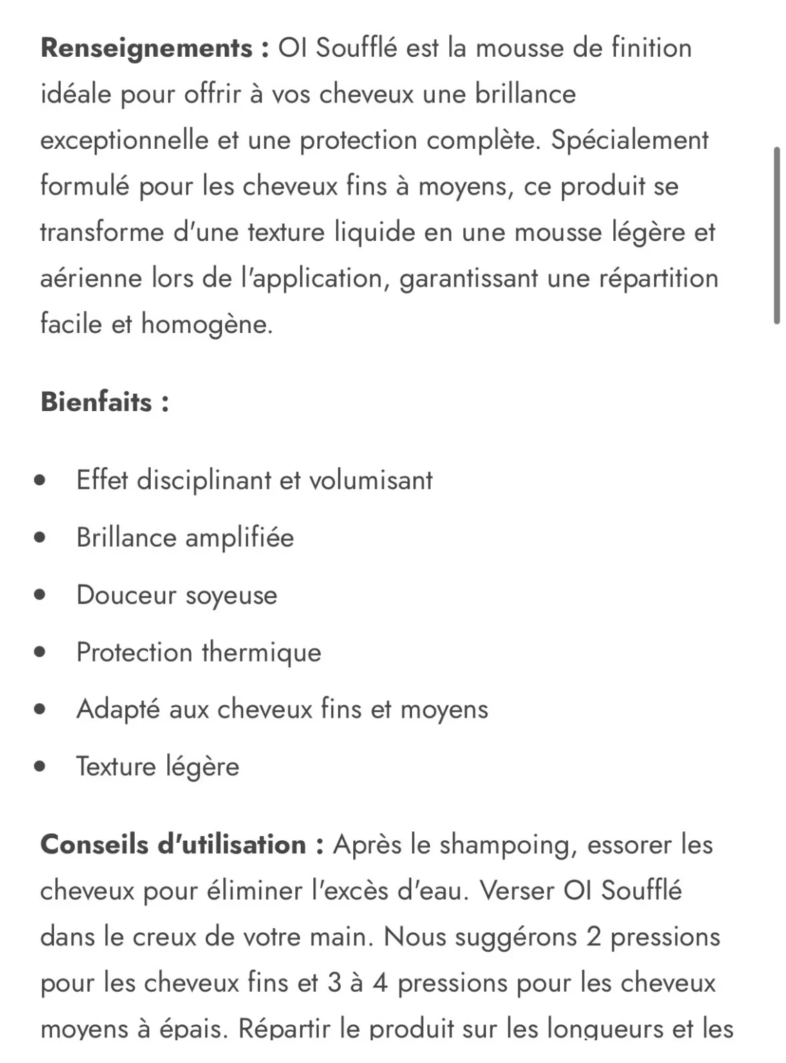 Image for Mousse volumisante Davines