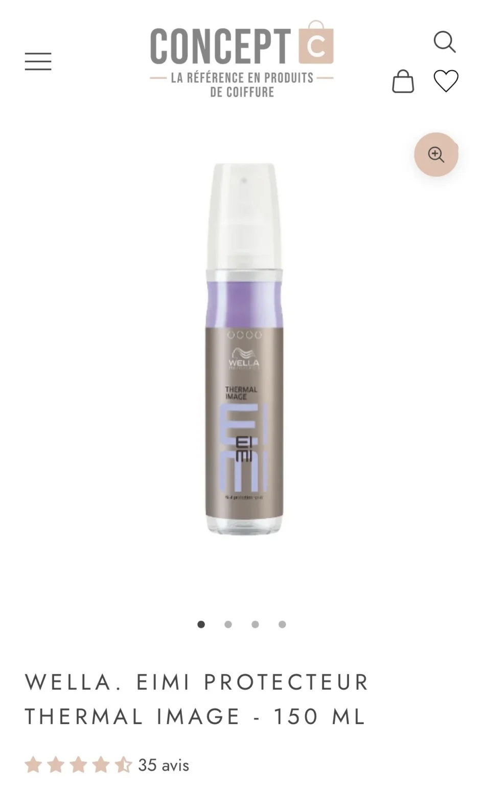 Image for Protecteur thermal cheveux
