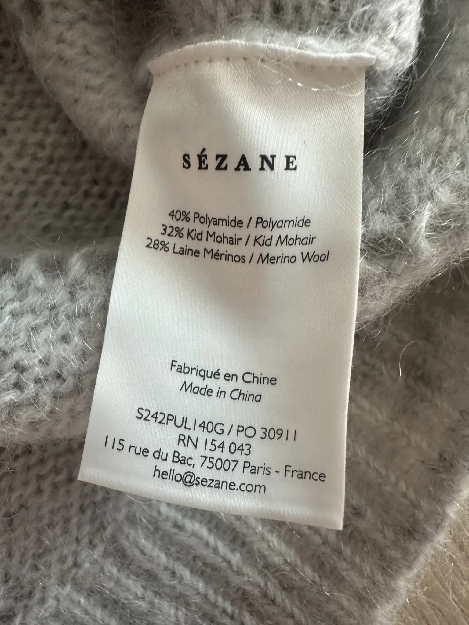 Image for Sézane Frederica Jumper XXS
