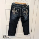 Thumbnail for Miss Me/Capris Jeans Sz 28