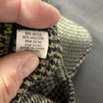 Thumbnail for Casquette Cadet Vintage Volcom Y2K - 50% Laine Pied-de-Poule - Taille