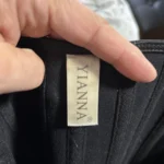 Thumbnail for Gaine / Serre-taille en latex YIANNA – Taille L – Noir