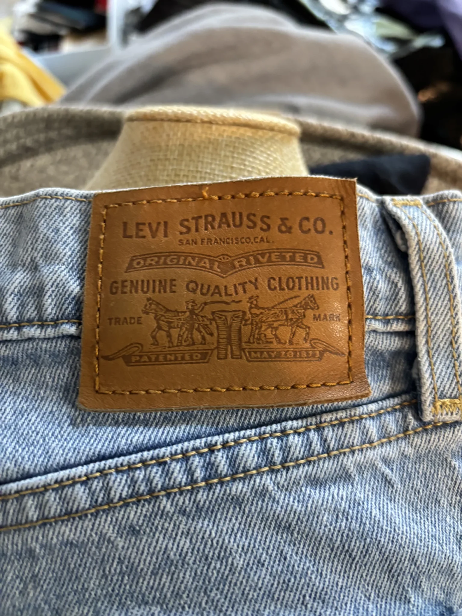 Image for Jean Levi’s Premium Ribcage Flare - Bleu Clair - Taille 27