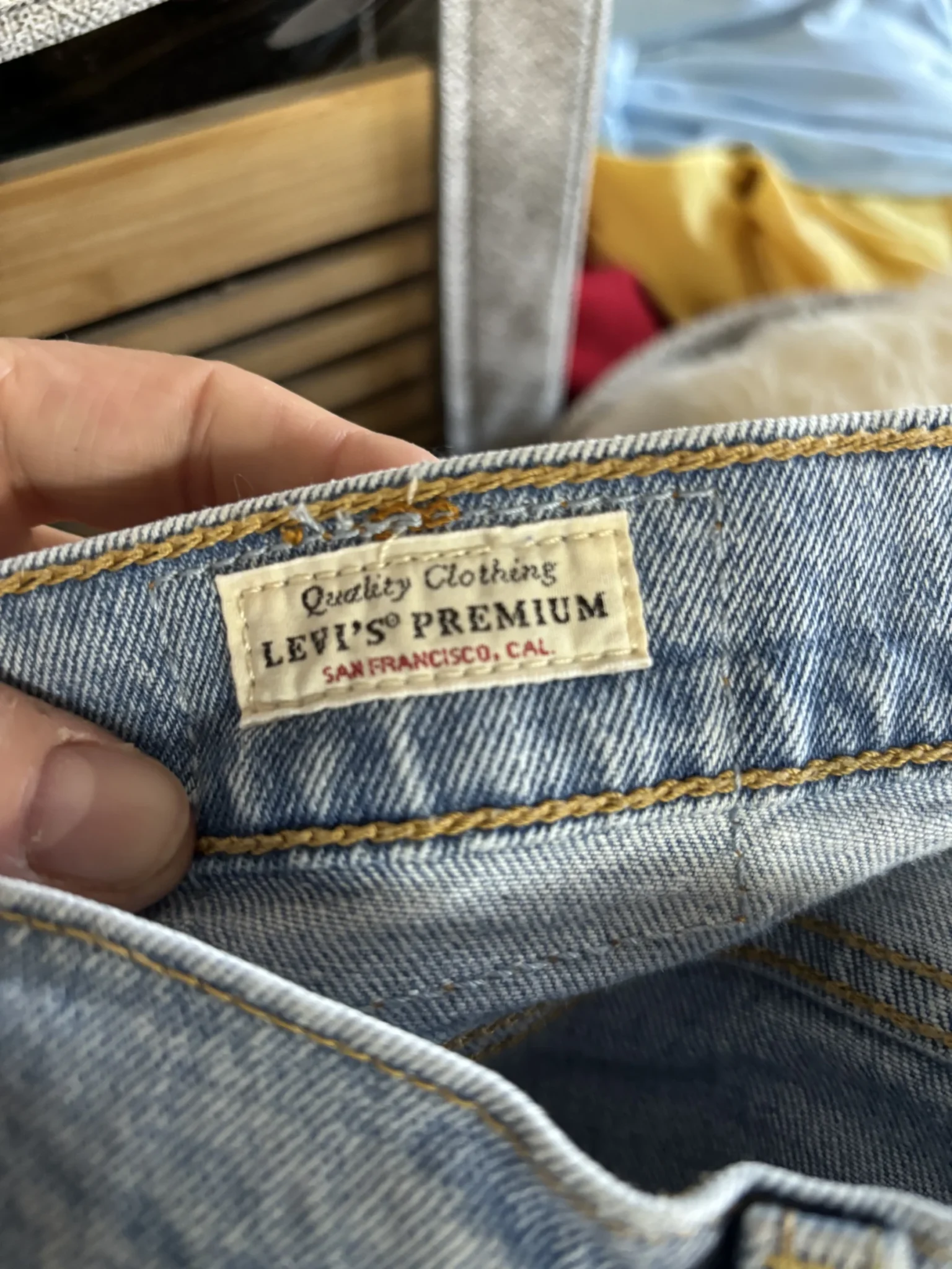 Image for Jean Levi’s Premium Ribcage Flare - Bleu Clair - Taille 27