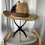 Thumbnail for BECO Vintage Western Cowboy Hat – Custom Boho Style – Size M (7 - 7 1/8)