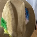 Thumbnail for BECO Vintage Western Cowboy Hat – Custom Boho Style – Size M (7 - 7 1/8)