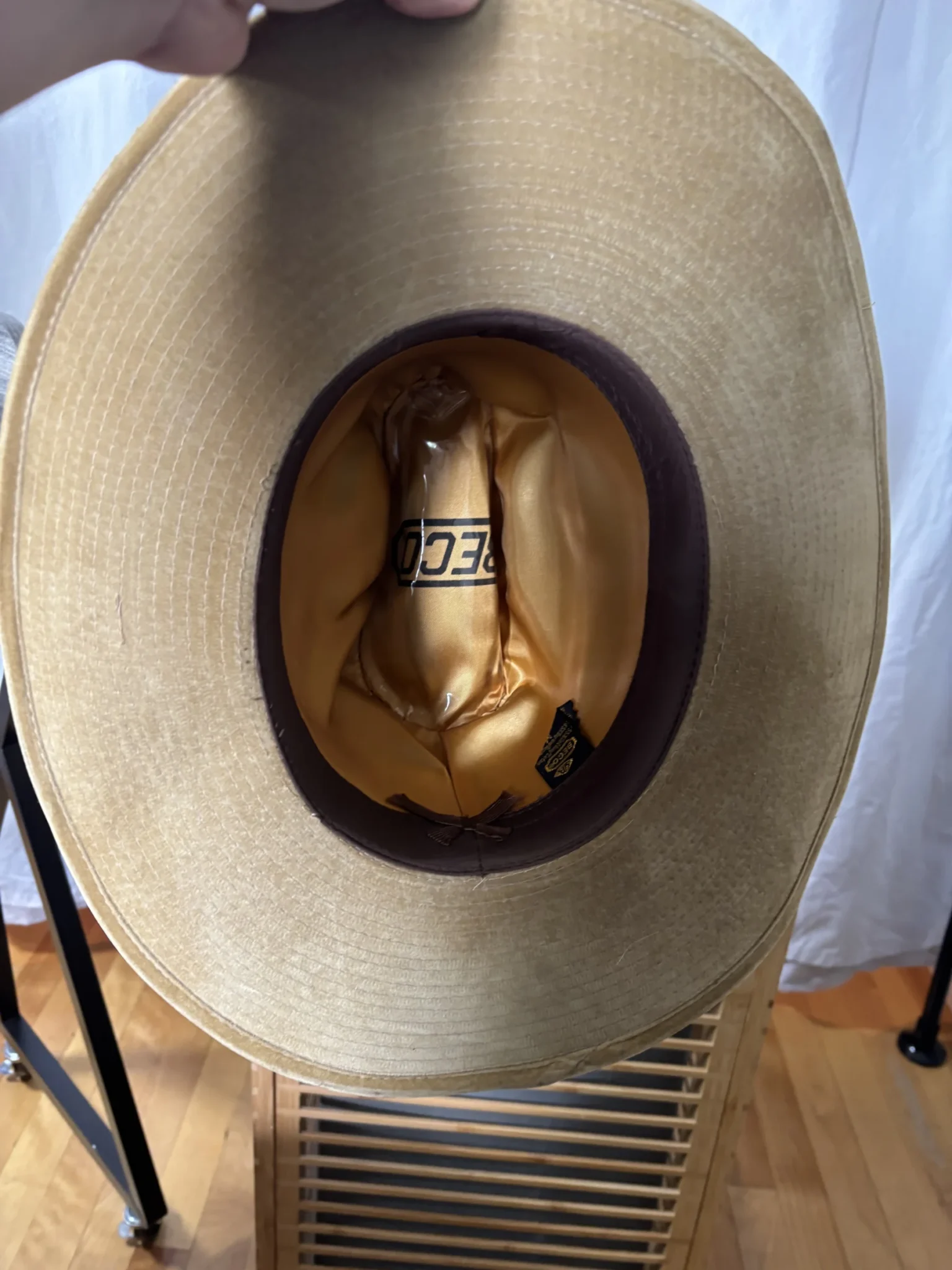 Image for BECO Vintage Western Cowboy Hat – Custom Boho Style – Size M (7 - 7 1/8)