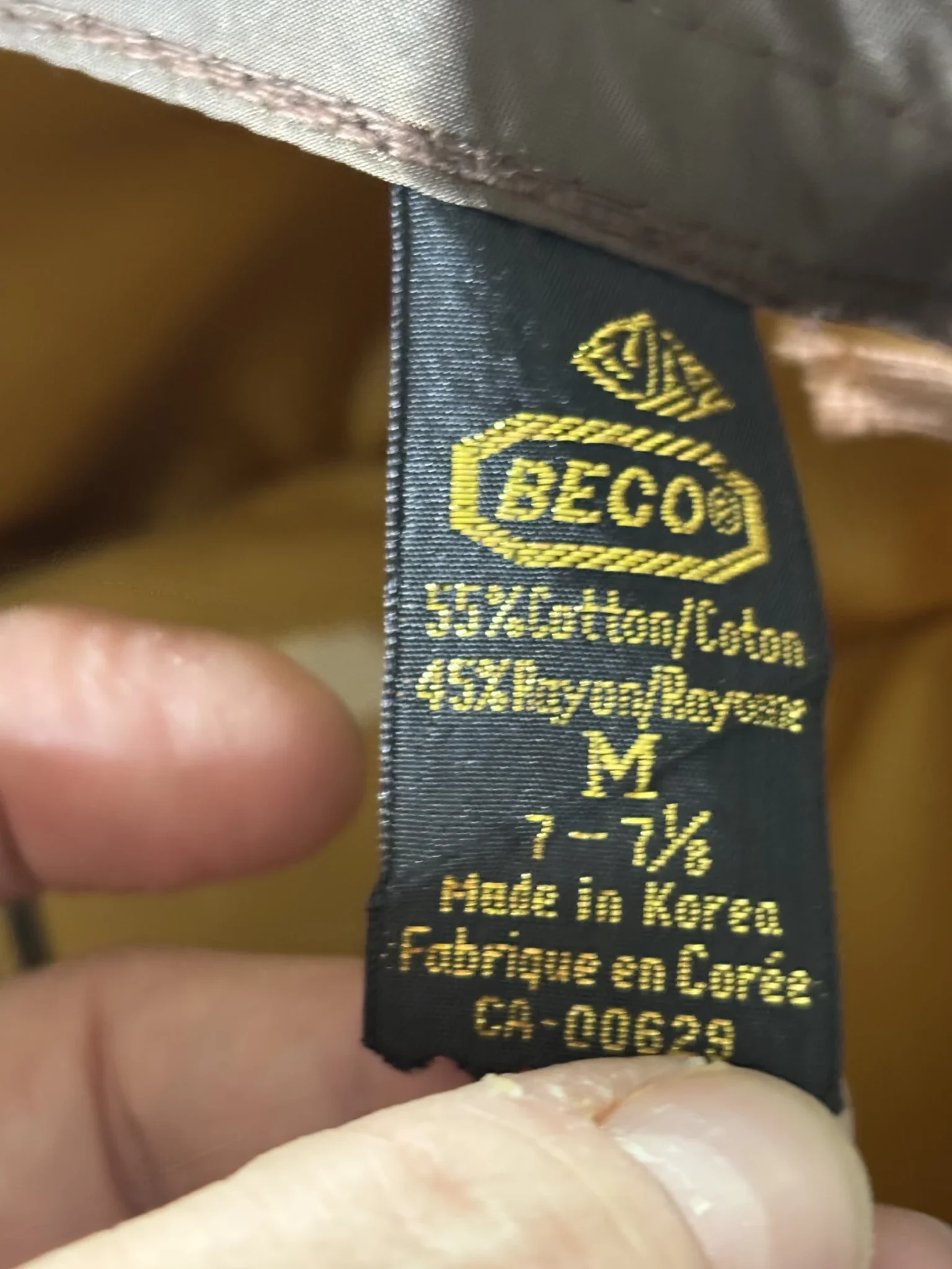 Image for BECO Vintage Western Cowboy Hat – Custom Boho Style – Size M (7 - 7 1/8)