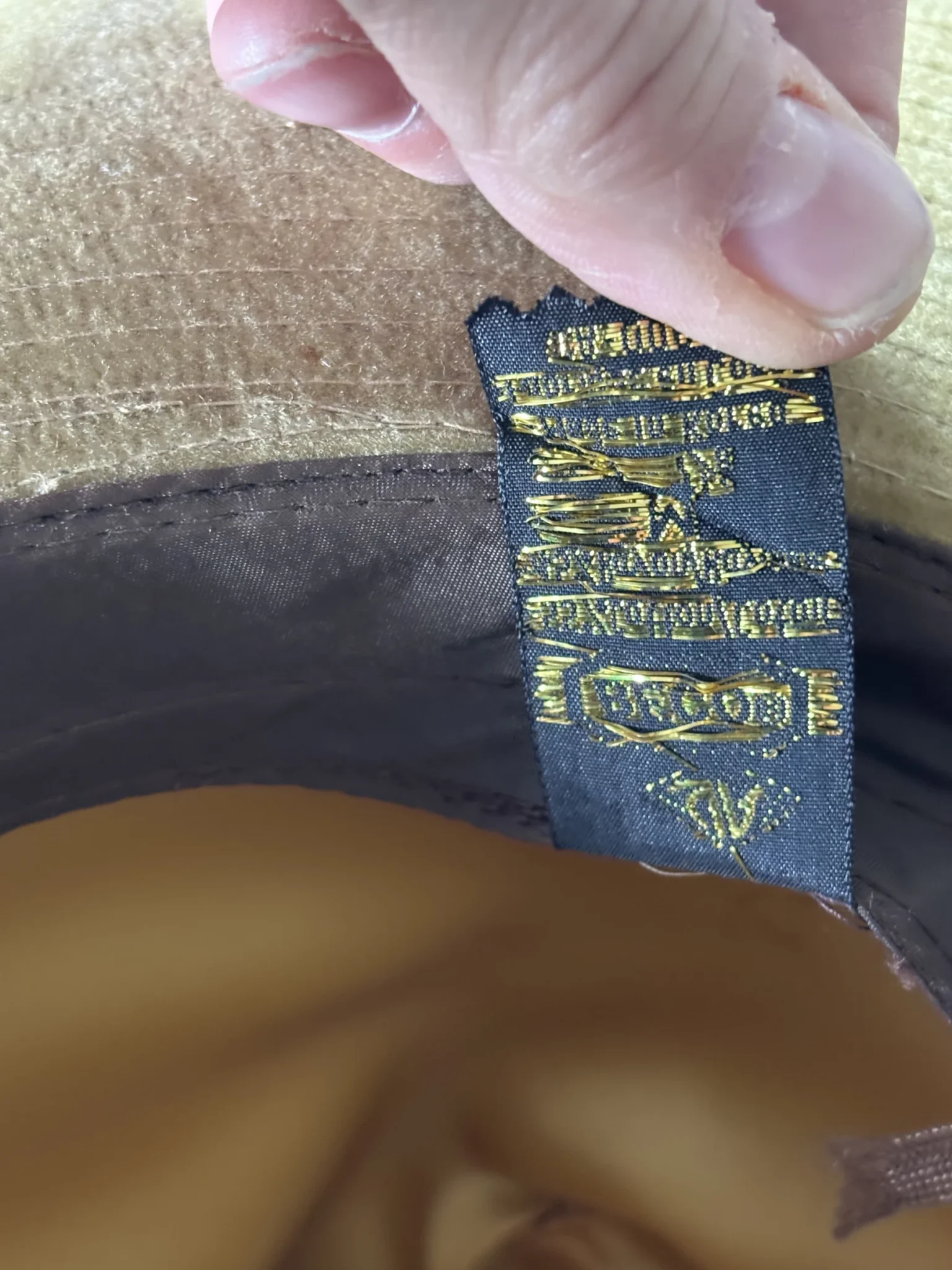 Image for BECO Vintage Western Cowboy Hat – Custom Boho Style – Size M (7 - 7 1/8)