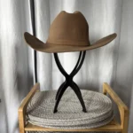 Featured thumbnail for Vintage Brown Cowboy Hat – Sarah Coventry (56 cm)