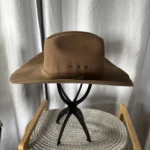 Thumbnail for Vintage Brown Cowboy Hat – Sarah Coventry (56 cm)